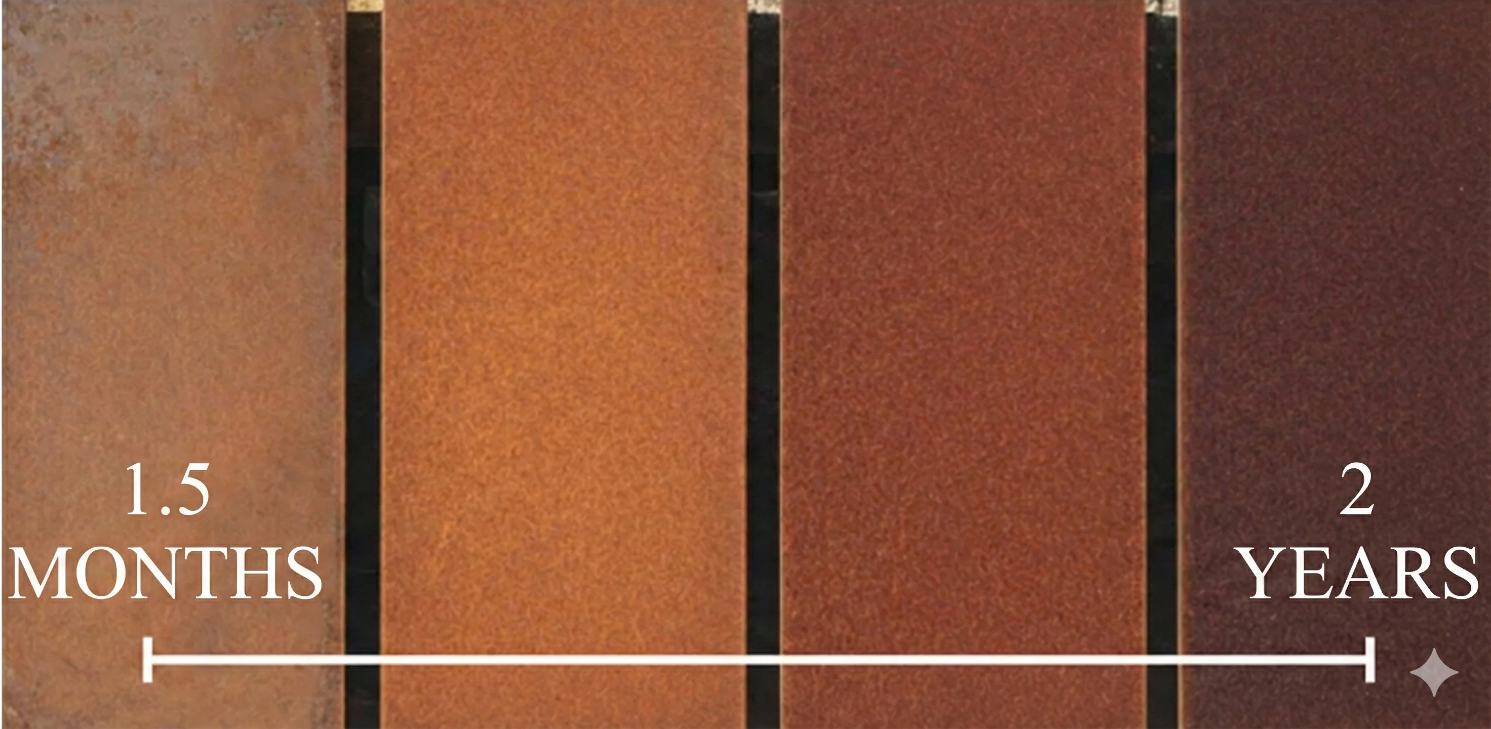 Corten steel pedestal - Image 2